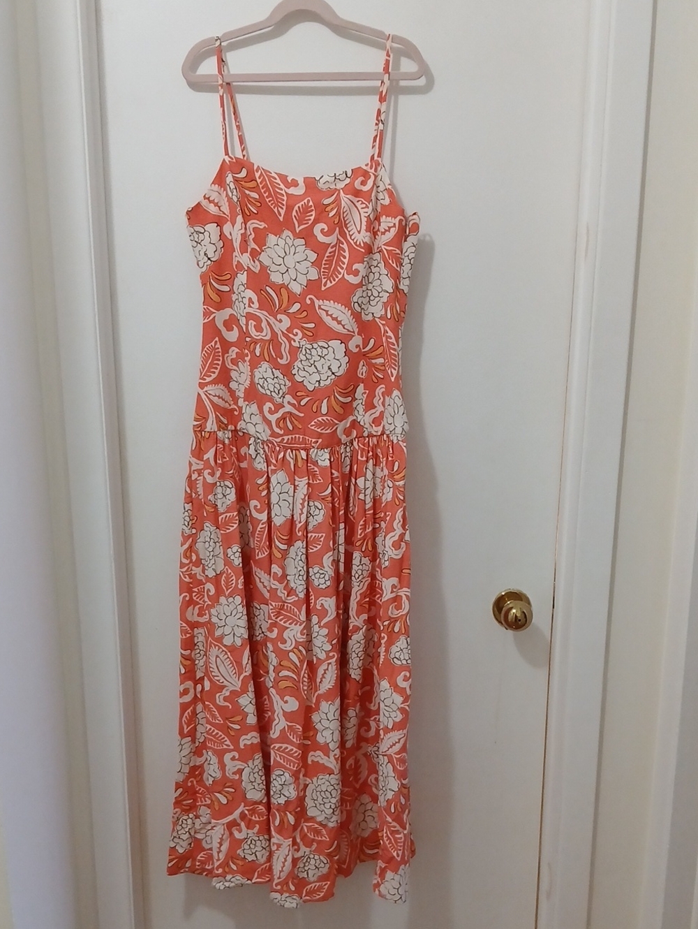 Zara Drop Waist Midi/Maxi Dress - Picture 4 of 12